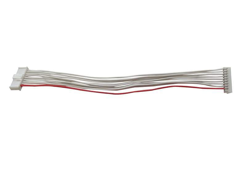 Chicote 9 vias com conector 10 vias 90° passo 2.5mm