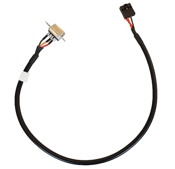 Cabo conector DB 09 e modu 10 vias